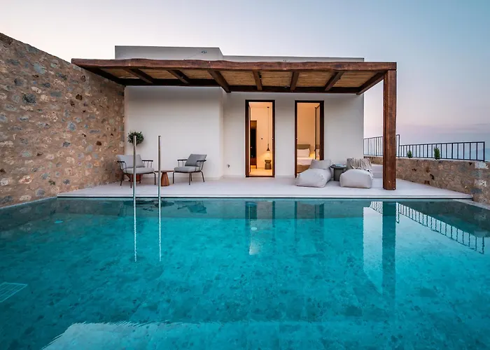 ヴィラ Noema Luxury Retreat - Adults Only Asfendioú