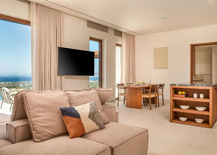 Noema Luxury Retreat - Adults Only 빌라 Asfendiou